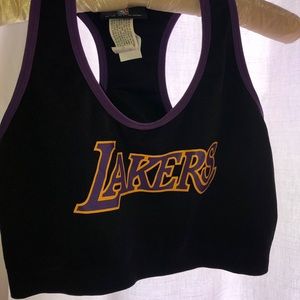 Lakers crop top/ sports bra